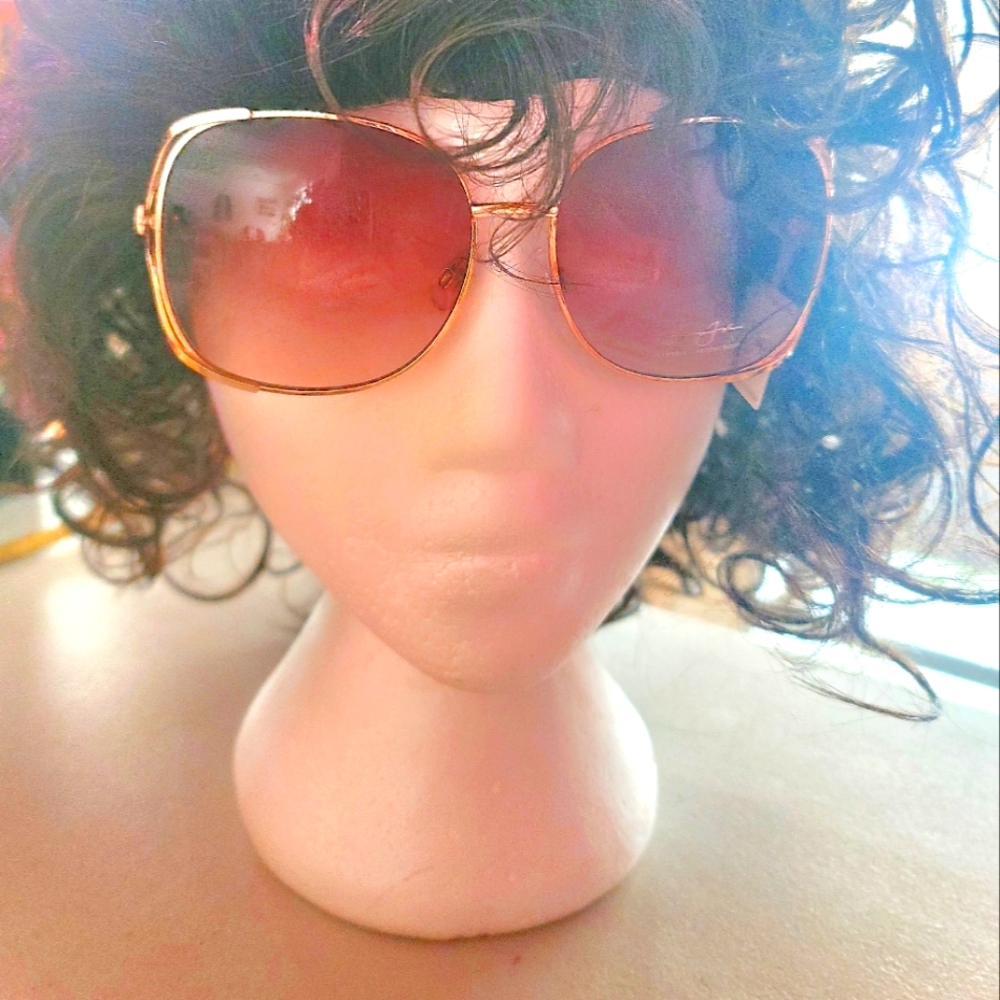 NEW! Sean John Women's J5512 Metal Chain Square Sunglasses with 100% Uv Protect